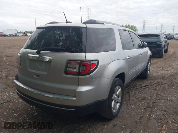 2016 GMC Acadia SLE with VIN 1GKKRPKD1GJ190410, listed as a IAAI auction lot 42114246 with 148,546 mi miles. Bid and sale history available at carsss.com. Image 4.