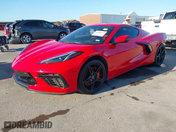 2021 Chevrolet Corvette 2LT with VIN 1G1YB2D42M5115027, listed as a IAAI auction lot 41484177 with 17,268 mi miles. Bid and sale history available at carsss.com. Image 20.