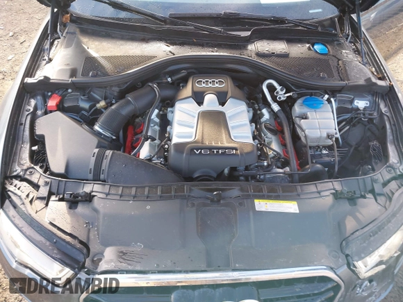 2014 Audi A6 Prestige with VIN WAUHGBFC8EN104920, listed as a IAAI auction lot 41827864 with 70,289 mi miles and . Bid and sale history available at DreamBid. Image 10.