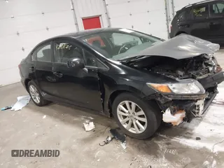 2012 Honda Civic EX with VIN 2HGFB2F81CH301455, listed as a IAAI auction lot 42008205 with 230,707 mi miles and . Bid and sale history available at DreamBid. Image 1.
