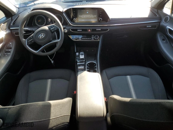 2020 Hyundai Sonata SEL with VIN 5NPEL4JA0LH028884, listed as a Copart auction lot 52560045 with 44,356 mi miles and Salvage Title. Bid and sale history available at carsss.com. Image 8.
