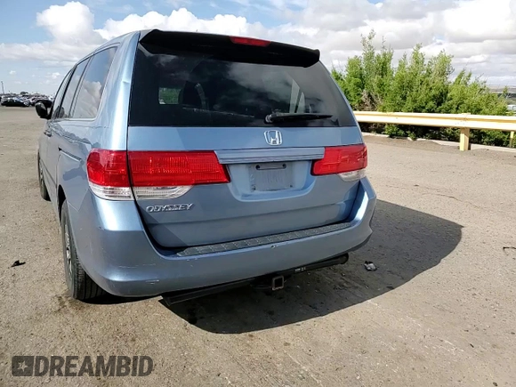 2010 Honda Odyssey LX with VIN 5FNRL3H23AB054658, listed as a Copart auction lot 62322195 with 160,550 mi miles and Salvage title. Bid and sale history available at DreamBid. Image 14.