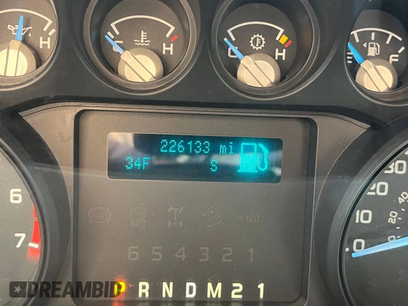 2014 Ford F-250 XL with VIN 1FT7W2A63EEB03144, listed as a Copart auction lot 83950514 with 226,133 mi miles and Clean title. Bid and sale history available at DreamBid. Image 8.