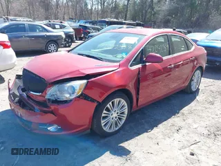 2014 Buick Verano with VIN 1G4PP5SK1E4157067, listed as a IAAI auction lot 42042398 with 93,127 mi miles. Bid and sale history available at carsss.com. Image 2.