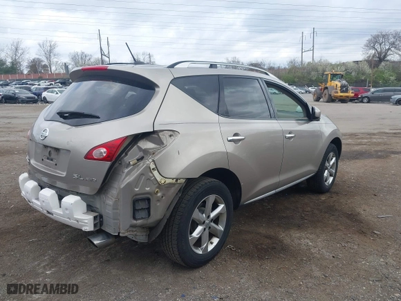 2010 Nissan Murano LE with VIN JN8AZ1MW0AW126778, listed as a IAAI auction lot 41911025 with 147,566 mi miles. Bid and sale history available at carsss.com. Image 14.