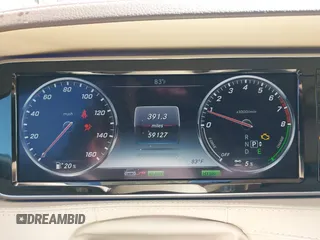 2015 Mercedes-Benz S 550e with VIN WDDUG6DB7FA104618, listed as a IAAI auction lot 41593622 with 59,127 mi miles and . Bid and sale history available at DreamBid. Image 16.