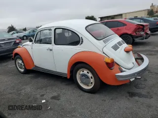 1974 Volkswagen Beetle with VIN 1342201436, listed as a Copart auction lot 78699494 with 56,448 mi miles and Clean Title. Bid and sale history available at DreamBid. Image 2.