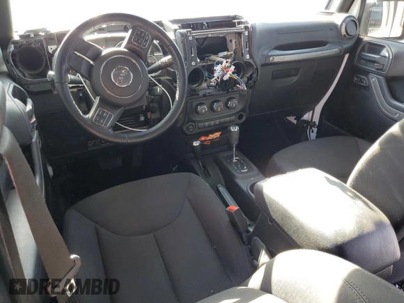 2018 Jeep Wrangler JK Unlimited Sport with VIN 1C4BJWDG1JL834407, listed as a Copart auction lot 84510824 with 69,024 mi miles and Salvage Title. Bid and sale history available at carsss.com. Image 8.