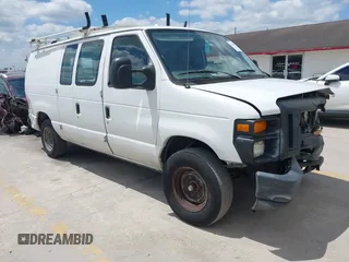 2012 Ford Econoline Cargo Commercial with VIN 1FTNE1EW1CDA23472, listed as a IAAI auction lot 42008640 with 138,812 mi miles and . Bid and sale history available at DreamBid. Image 1.