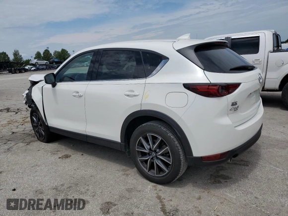 2018 Mazda CX-5 Grand Touring with VIN JM3KFBDM7J0302037, listed as a Copart auction lot 63021845 with Not provided miles and Salvage title. Bid and sale history available at DreamBid. Image 2.