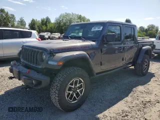 2024 Jeep Gladiator Rubicon with VIN 1C6JJTBG0RL121093, listed as a Copart auction lot 59977985 with 3,517 mi miles and Salvage title. Bid and sale history available at DreamBid. Image 1.