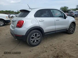 2017 FIAT 500X Trekking with VIN ZFBCFYCB3HP606695, listed as a Copart auction lot 54681115 with 59,346 mi miles and Salvage title. Bid and sale history available at DreamBid. Image 3.