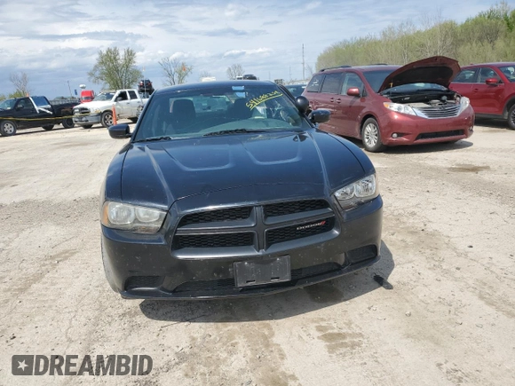 2013 Dodge Charger Police with VIN 2C3CDXAG1DH546897, listed as a Copart auction lot 54168825 with 158,551 mi miles and Salvage Title. Bid and sale history available at DreamBid. Image 5.