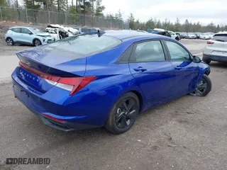 2023 Hyundai Elantra Preferred with VIN KMHLM4AG5PU571390, listed as a IAAI auction lot 41853155 with 11,584 mi miles. Bid and sale history available at carsss.com. Image 4.