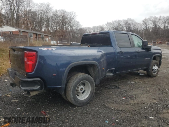 2023 Chevrolet Silverado 3500HD Work Truck with VIN 1GC4YSEY6PF123118, listed as a Copart auction lot 83081544 with 137,122 mi miles and Salvage Title. Bid and sale history available at carsss.com. Image 3.
