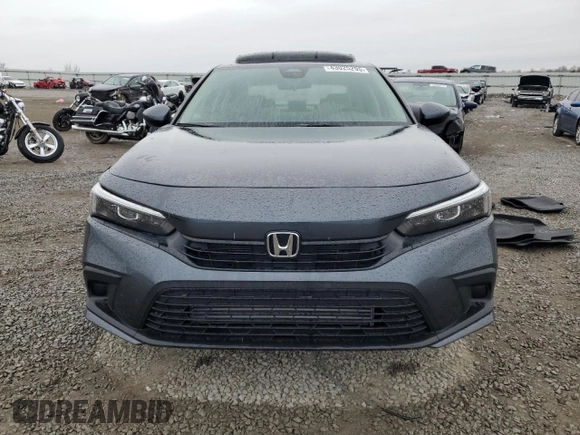 2024 Honda Civic EX z VIN 2HGFE1F79RH336732, wystawiony jako Copart lot #43025295 z przebiegiem 5 468 mil mil oraz Szkoda całkowita • Salvage title. Historia ofert i sprzedaży dostępna na DreamBid. Obrazek 5.