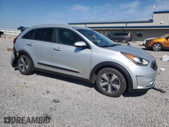 2017 Kia Niro EX with VIN KNDCC3LC8H5037260, listed as a Copart auction lot 48486795 with 58,025 mi miles and Salvage Title. Bid and sale history available at carsss.com. Image 4.
