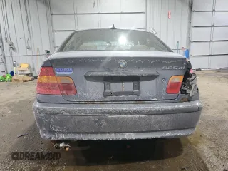 2005 BMW 3 Series 325xi with VIN WBAEU33405PR16909, listed as a Copart auction lot 41979005 with 0 mi miles and Salvage Title. Bid and sale history available at carsss.com. Image 6.
