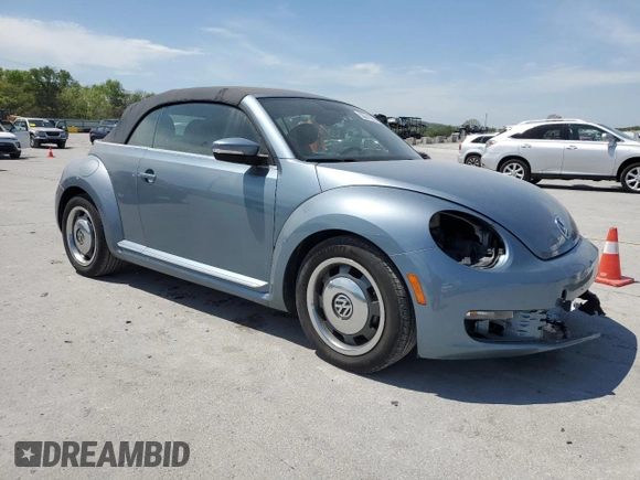 2016 Volkswagen Beetle S with VIN 3VW517AT0GM810270, listed as a Copart auction lot 53641905 with 177,404 mi miles and Salvage Title. Bid and sale history available at DreamBid. Image 4.
