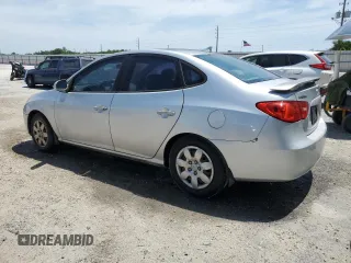 2009 Hyundai Elantra SE with VIN KMHDU46D89U742543, listed as a Copart auction lot 57424275 with 186,239 mi miles and Non repairable. Bid and sale history available at DreamBid. Image 2.