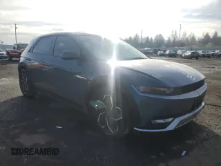 2023 Hyundai Ioniq 5 SE with VIN KM8KMDAF0PU229638, listed as a Copart auction lot 43841145 with 26,474 mi miles and Salvage title. Bid and sale history available at DreamBid. Image 4.