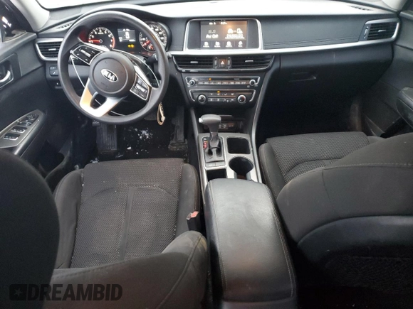 2019 Kia Optima LX with VIN 5XXGT4L39KG285558, listed as a Copart auction lot 87632155 with 199,665 mi miles and Salvage Title. Bid and sale history available at carsss.com. Image 8.