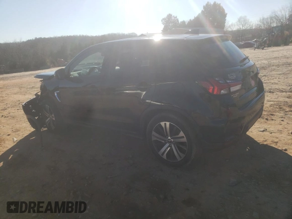 2022 Mitsubishi Outlander Sport ES with VIN JA4ARUAU8NU024060, listed as a Copart auction lot 87435824 with 48,714 mi miles and Salvage Title. Bid and sale history available at carsss.com. Image 2.