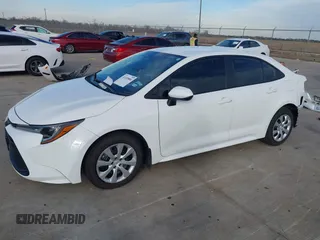 2025 Toyota Corolla LE with VIN 5YFB4MDE0SP236862, listed as a IAAI auction lot 41339806 with 1,563 mi miles. Bid and sale history available at carsss.com. Image 17.