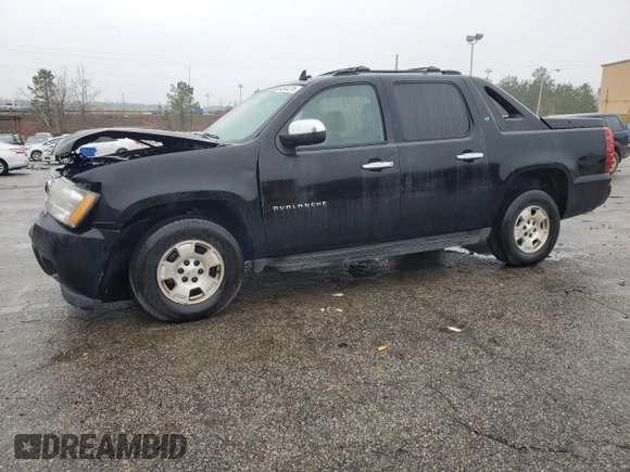 2011 Chevrolet Avalanche LT with VIN 3GNMCFE0XBG339164, listed as a Copart auction lot 44843275 with 170,351 mi miles and Salvage title. Bid and sale history available at DreamBid. Image 1.