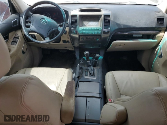 2008 Lexus GX 470 with VIN JTJBT20X980160976, listed as a Copart auction lot 55425535 with 109,689 mi miles and Clean Title. Bid and sale history available at carsss.com. Image 8.