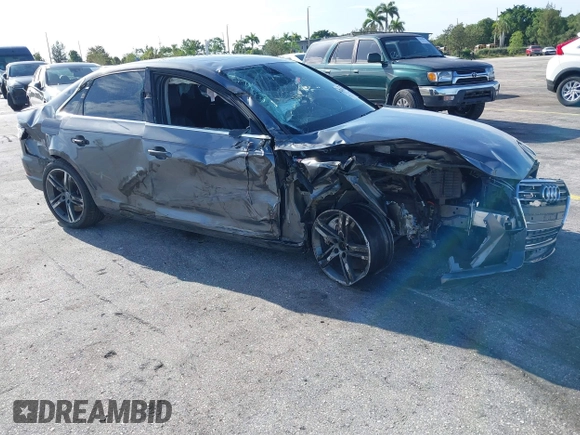 2017 Audi A4 Premium Plus with VIN WAUENAF4XHN038242, listed as a IAAI auction lot 42630736 with 128,823 mi miles and . Bid and sale history available at DreamBid. Image 1.