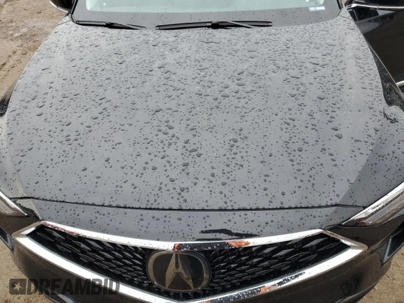 2024 Acura MDX with VIN 5J8YE1H33RL015856, listed as a Copart auction lot 46580485 with 25,541 mi miles and Salvage title. Bid and sale history available at DreamBid. Image 12.