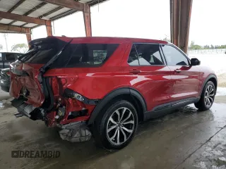 2022 Ford Explorer ST-Line with VIN 1FMSK7KH5NGB90368, listed as a Copart auction lot 41978595 with 61,693 mi miles and Salvage Title. Bid and sale history available at carsss.com. Image 3.