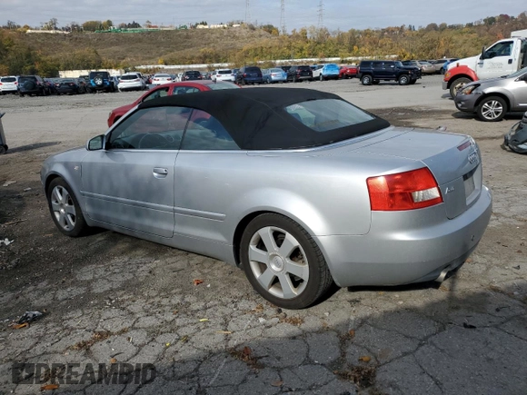 2006 Audi A4 3.0L with VIN WAUDT48H26K001588, listed as a Copart auction lot 77682844 with 126,460 mi miles and Salvage Title. Bid and sale history available at carsss.com. Image 2.