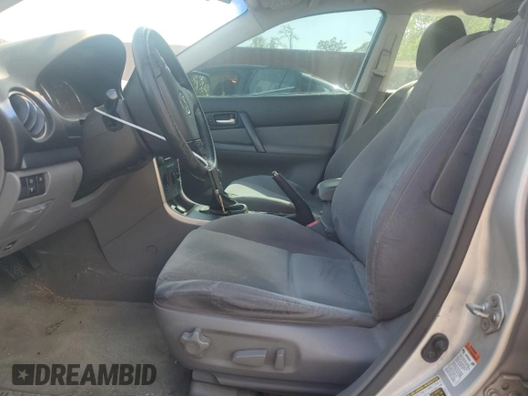 2007 Mazda 6 S Sport VE with VIN 1YVHP80D275M01539, listed as a Copart auction lot 55328595 with 160,233 mi miles and Salvage Title. Bid and sale history available at DreamBid. Image 7.