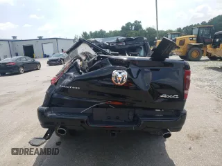 2019 Ram 1500 Limited with VIN 1C6SRFHT1KN625634, listed as a Copart auction lot 62355315 with 65,171 mi miles and Salvage title. Bid and sale history available at DreamBid. Image 6.
