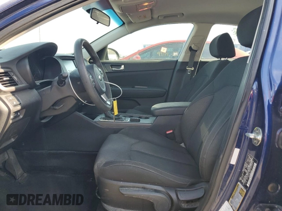 2018 Kia Optima LX with VIN 5XXGT4L35JG232872, listed as a Copart auction lot 54874605 with 69,876 mi miles and Salvage Title. Bid and sale history available at DreamBid. Image 7.
