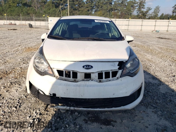 2017 Kia Rio LX with VIN KNADM4A30H6028893, listed as a Copart auction lot 73523594 with 127,667 mi miles and Clean Title. Bid and sale history available at DreamBid. Image 5.