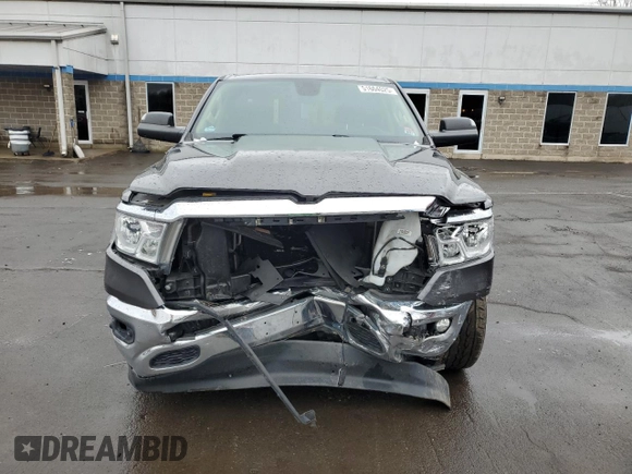 2019 Ram 1500 Big Horn/Lone Star with VIN 1C6SRFFT9KN644239, listed as a Copart auction lot 51604025 with 72,375 mi miles and Salvage Title. Bid and sale history available at carsss.com. Image 5.