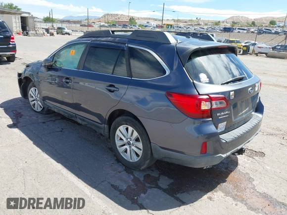 2015 Subaru Outback Premium with VIN 4S4BSBFC6F3282566, listed as a IAAI auction lot 42246387 with 208,467 mi miles and . Bid and sale history available at DreamBid. Image 3.
