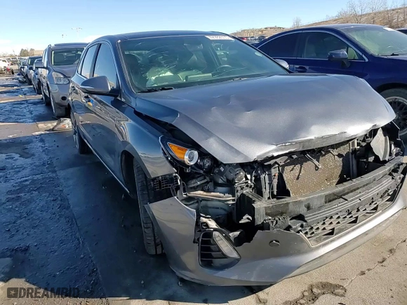 2018 Hyundai Elantra GT Sport with VIN KMHH55LC2JU014026, listed as a Copart auction lot 42982635 with NaN miles and Salvage Title. Bid and sale history available at carsss.com. Image 14.