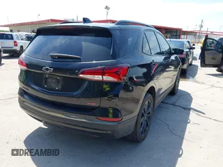 2022 Chevrolet Equinox RS with VIN 2GNAXMEV7N6147403, listed as a IAAI auction lot 42695434 with 68,645 mi miles and . Bid and sale history available at DreamBid. Image 4.
