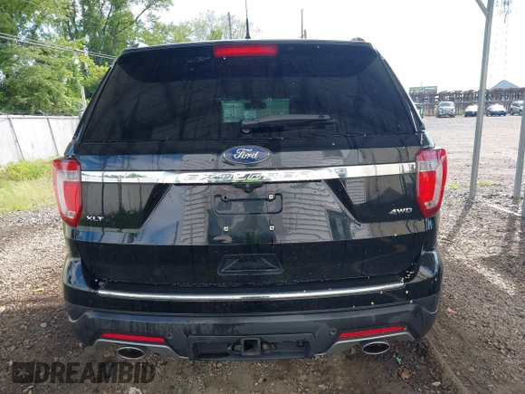 2018 Ford Explorer XLT with VIN 1FM5K8D85JGB94186, listed as a IAAI auction lot 42289133 with 130,175 mi miles and . Bid and sale history available at DreamBid. Image 16.