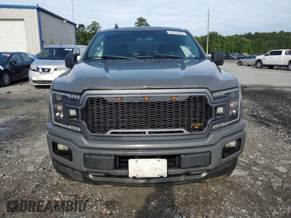 2020 Ford F-150 XL with VIN 1FTEW1CP3LFA33644, listed as a Copart auction lot 57151375 with 125,885 mi miles and Salvage title. Bid and sale history available at DreamBid. Image 5.