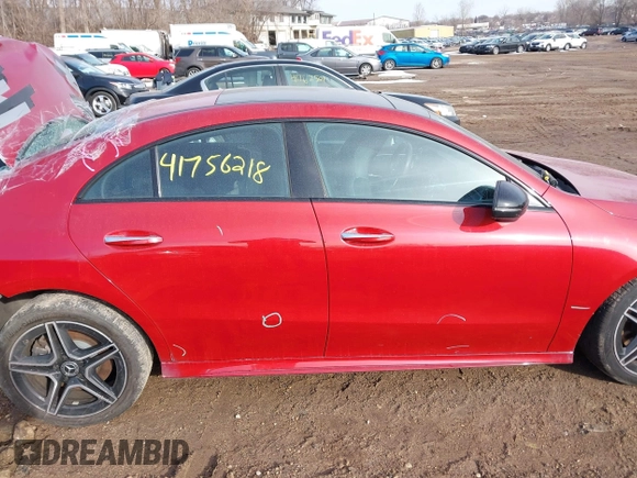 2022 Mercedes-Benz CLA 250 with VIN W1K5J4HB2NN272503, listed as a IAAI auction lot 41756218 with 45,477 mi miles and . Bid and sale history available at DreamBid. Image 14.