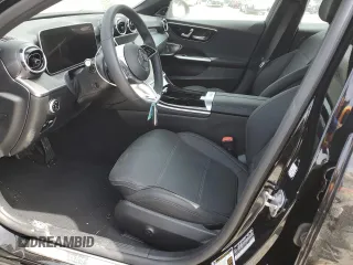 2024 Mercedes-Benz C 300 with VIN W1KAF4GB2RR237847, listed as a Copart auction lot 49126015 with 1,223 mi miles and Salvage Title. Bid and sale history available at DreamBid. Image 7.