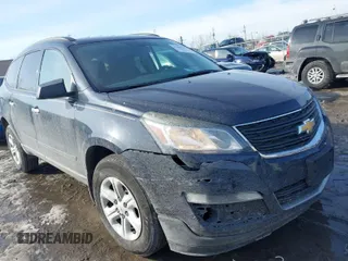 2016 Chevrolet Traverse LS with VIN 1GNKRFKD9GJ305686, listed as a IAAI auction lot 41650743 with 149,494 mi miles. Bid and sale history available at carsss.com. Image 1.