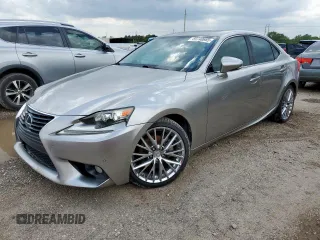 2014 Lexus IS 250 with VIN JTHBF1D23E5039943, listed as a Copart auction lot 59740685 with Not provided miles and Salvage title. Bid and sale history available at DreamBid. Image 1.