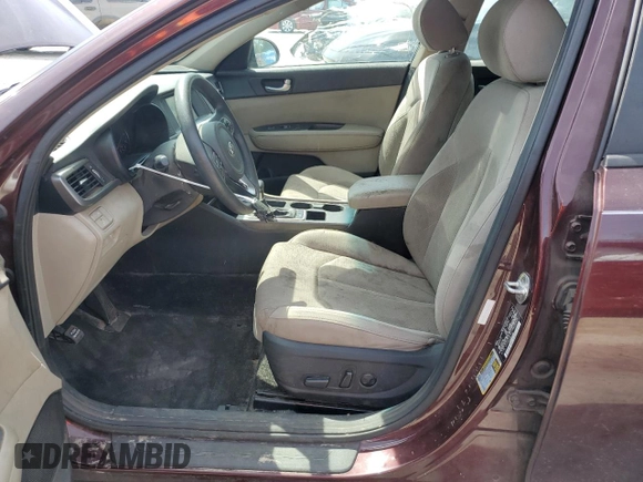 2018 Kia Optima LX with VIN 5XXGT4L31JG212456, listed as a Copart auction lot 48564755 with 175,341 mi miles and Salvage Title. Bid and sale history available at DreamBid. Image 7.
