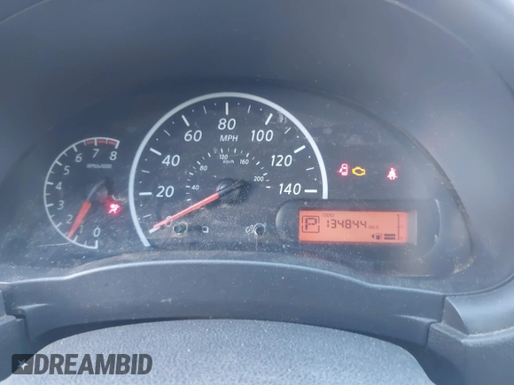 2016 Nissan Versa SV with VIN 3N1CN7AP0GL875887, listed as a IAAI auction lot 41756300 with 134,844 mi miles. Bid and sale history available at carsss.com. Image 7.